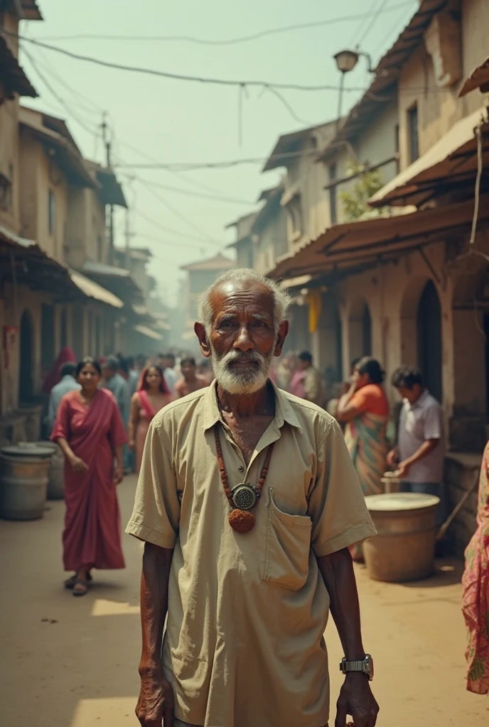 Create an indian man pooping on streets