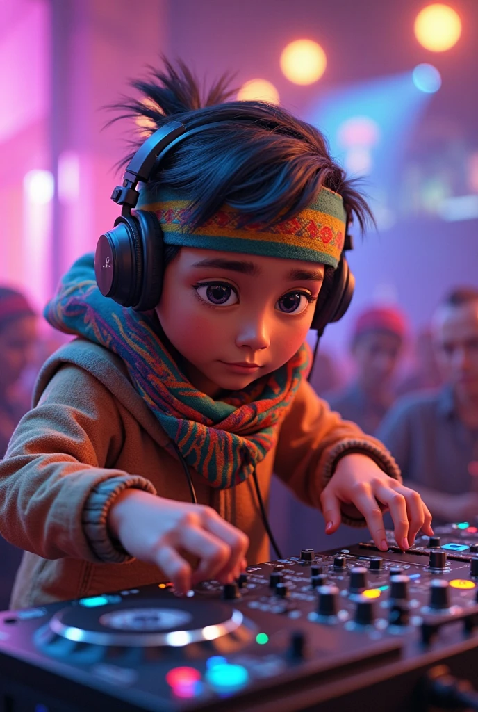 electronic Assamese boy music background