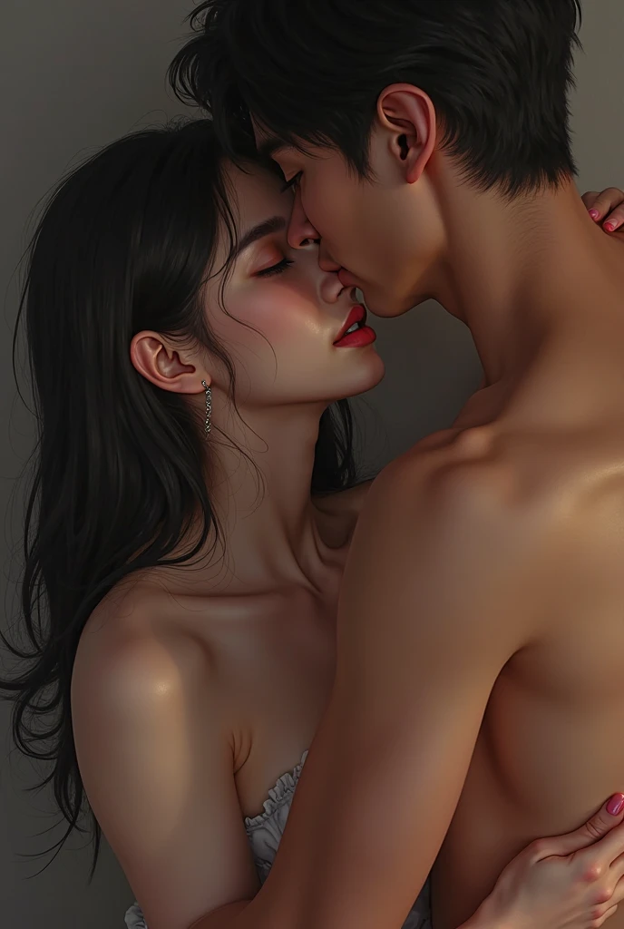 (sexual harassment:1.2), (1girl and 1man), (at the hotel shower room), { the girl, 22yo, lean against shower glass }, { (((man grabs the girl's ass))), (((man grabs the girl's breasts))) }, { the girl is (sexually aroused:1.6) }, { shallow depth of field, (dramatic lighting:1.4) }, { shiny skin, slender body, slim abs, perky nipples }, {  }, { (masterpiece:1.2), (best quality:1.2), (photorealistic:1.3), (8K resolution:1.3) }