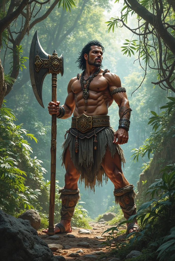 10 year old werewolf boy,Topless,Red skin,barefoot,covered in wounds,Muscle fullness,Standing,Tears,Wolf ears,Smooth skin,Standing on the dirt,Strong thighs,Well-developed chest muscles,In stocking