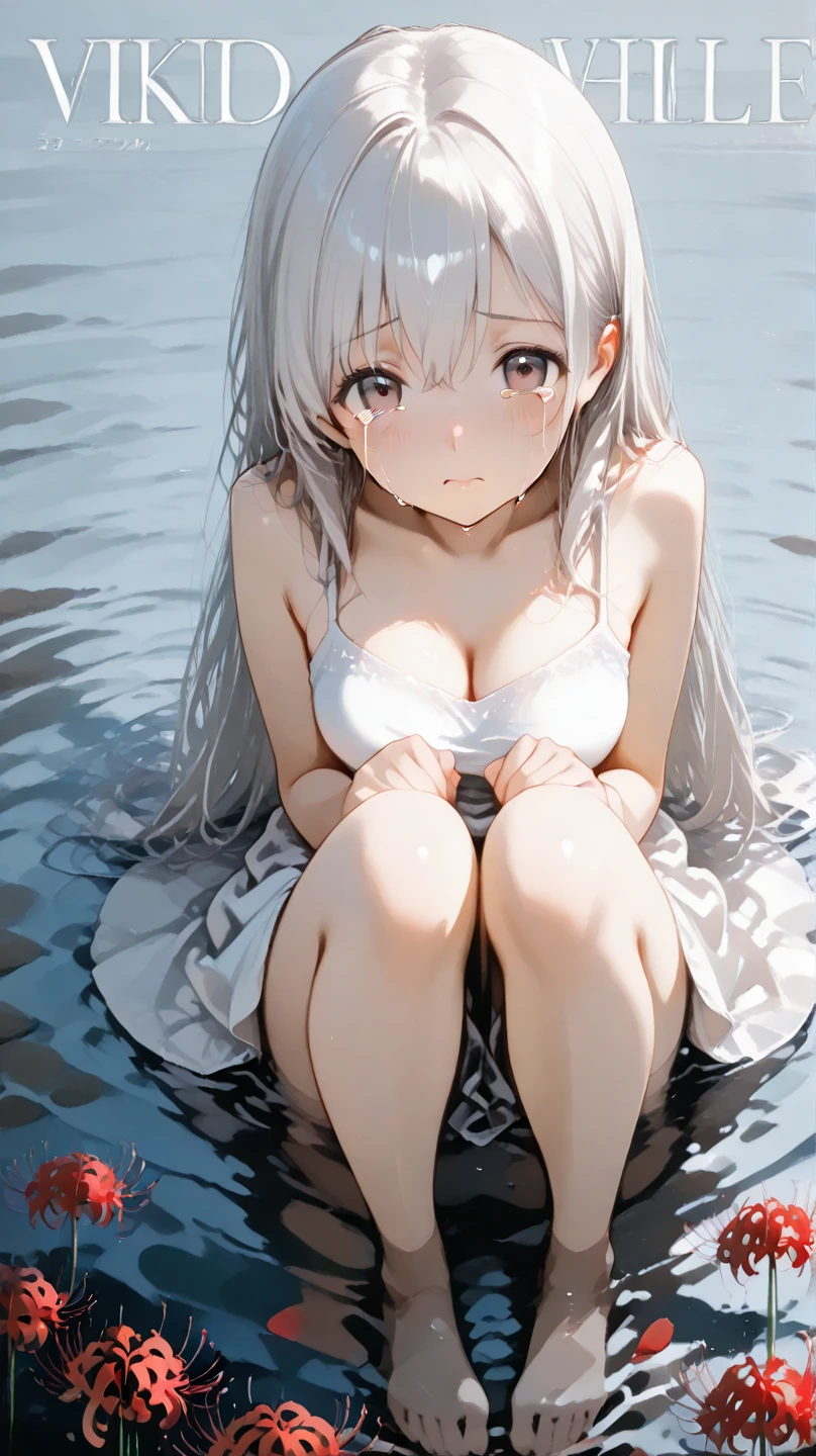 (masterpiece), (best quality), (ultra-detailed), (best illustration), (best shadow), (absurdres), Female, 25 years old, looking at viewer, steam, shy, nose blush, nsfw, medium breasts, nude, o-face, climax,