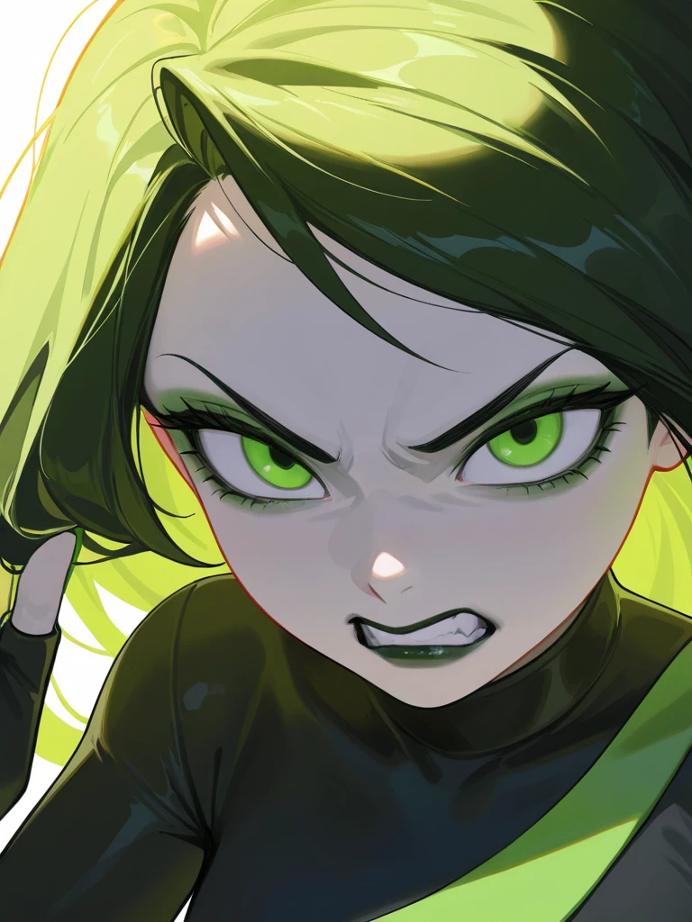 Woman Hulk Rouoa all torn without callinha. Realistic image anger pose