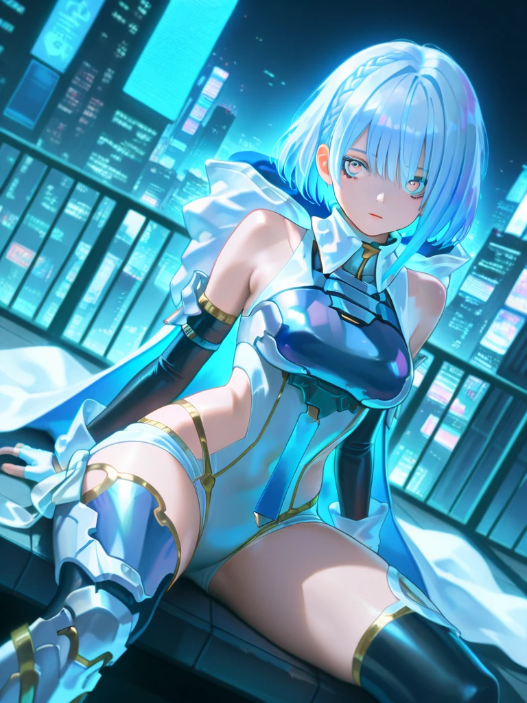 Highest quality、超detailed、High resolution、8k wallpaper、detailed、Perfect Anatomy、Front view、Excitement Black Underwear、Black long gloves、Black underwear