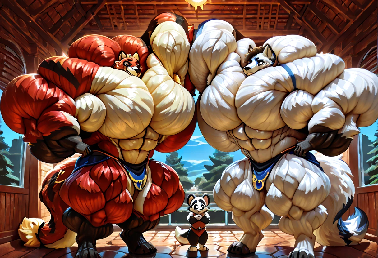 Epic Citizen Zootopia style, My Heroe Academia Character, Dungeons and Dragons style, A poor villager, obese Medieval Fantasy, Real life, Anime serie, Anime character, Obese muscle Obese Sumo wrestler Werebeast ???, full body pic (obese, strong legs and arms) Sumo wrestler Werebeast ???. Obese muscle fat ??? (bulky, wide, broad shoulders), Citizen obese Werebeast ???, solo, male, highly detailed, ((detailed face, (detailed eyes:1), detailed)), looking at viewer,portrait, close-up,(digital flat colors:1.1), shaded,good anatomy,(masterpiece:1.3),(best quality:1.4), 4k, hi res,nj5furry, moritaka