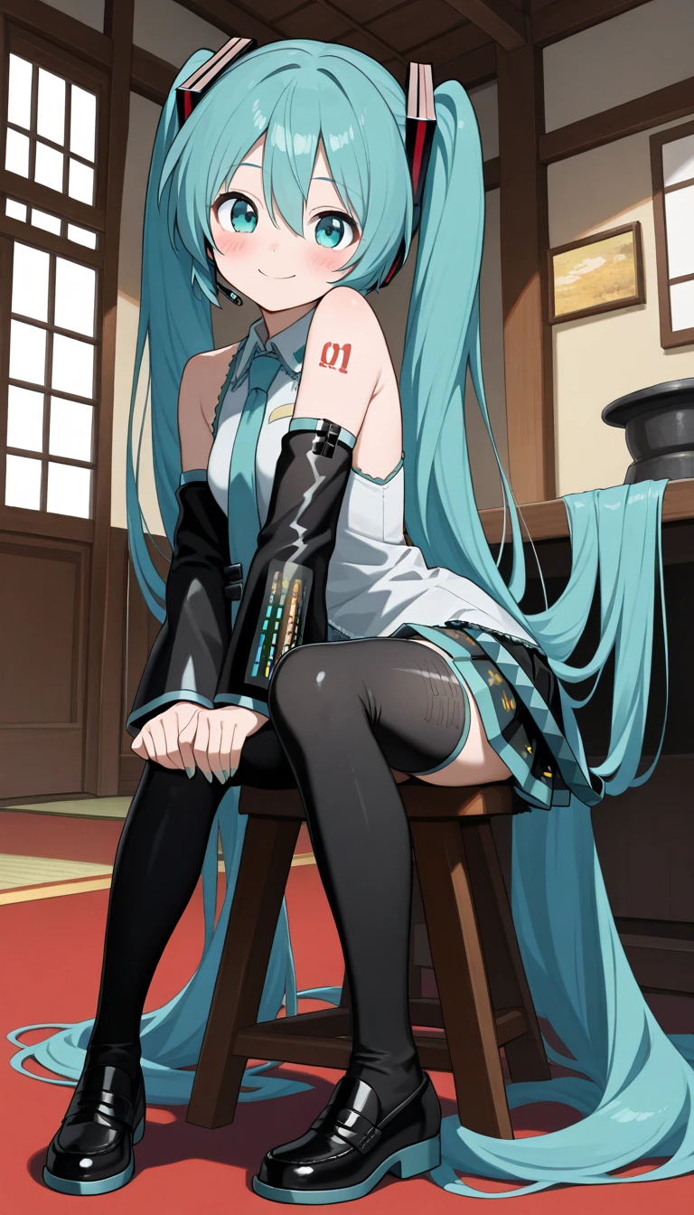 Hatsune Miku, Kamisato Ayaka, Genshin, Moon, Ganyu, High Heels, Cheongsam, Shy Expression, White Stockings, Classical Street