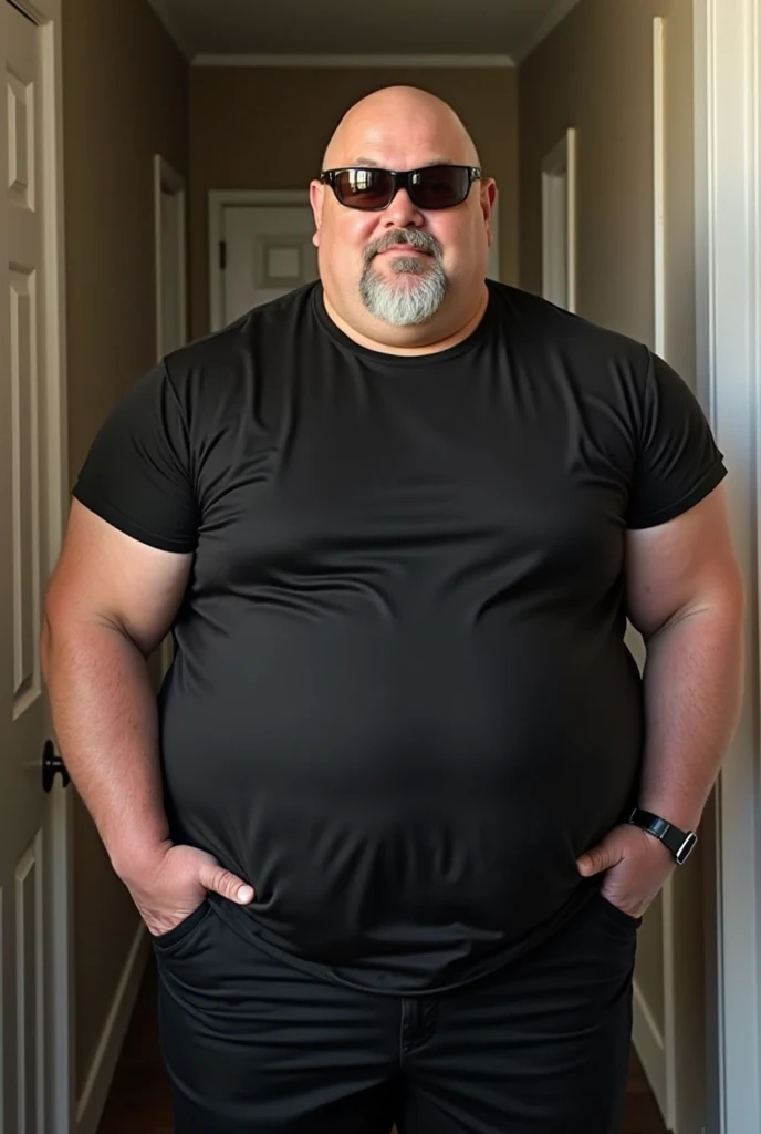 1 chubby man with falando ao Celular , gesturing with hands, conversando com o expectador, ((he is a construction worker he is working in construction)). fotografia de Corpo completo imagem de corpo inteiro , ele trabalha de encanador, ele trabalha de pedreiro, ele trabalha de eletricista, he works as a metalworker. He has a cap, he has a hat, He wears prescription glasses, he wears sunglasses, ele tem barba curta, ele tem barba enorme, he is stroking his crotch looking at the viewer. Ele tem  anos, idoso, cabelo grisalho, barba grisalho. He wears a digital watch on his wrist, He wears several Nordic bracelets on his wrist., he wears a gold chain around his neck. Ele usa pulseiras de prata no pulso. Corpo de homem urso papai americano, he is taking off his shorts he is taking off his underwear with his hands for the viewer to see. View from below close to the groinOnly plump, chubby, extremely thick thighs, large belly, fat, very bearded, sunglasses with clear lenses 60%, he is a lifeguard and he is only wearing white or bluish yellow or gray swimming trunks full body photography , foto3D estilizado, Arnold Maya render