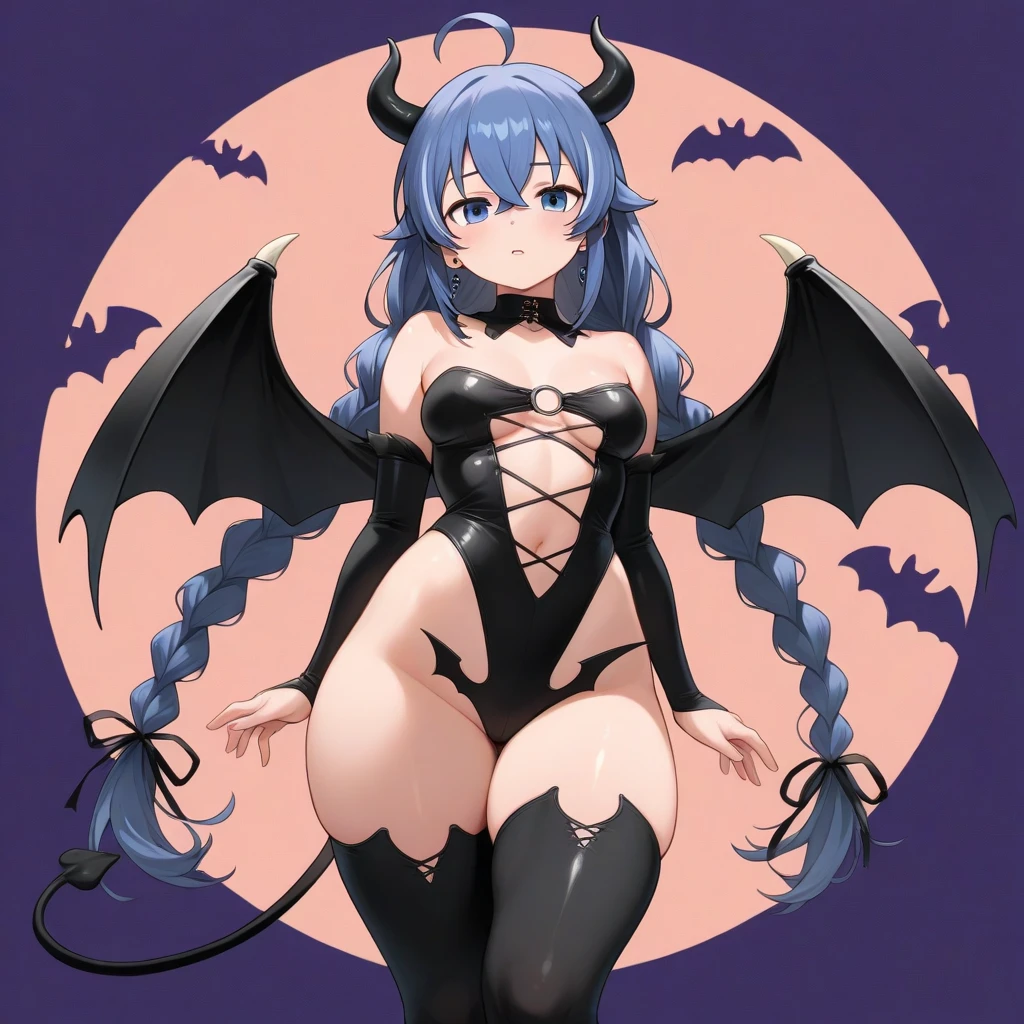 masterpiece, best quality, cute eyes, 1girl, solo, high fantasy costume, ((white background)), full body, multiple views, lingerie, succubus, dragon horn, 
