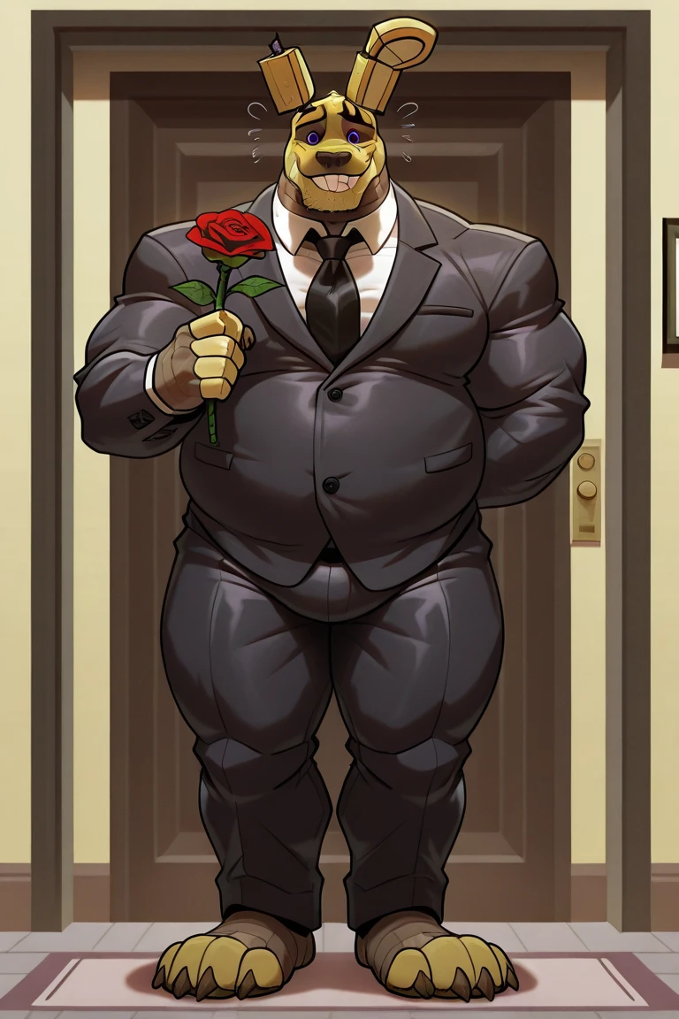 score_9, score_8_up, score_7_up, score_6_up, score_5_up, score_4_up,
BREAK
felonius gru, 2d, 1boy, romantic, seductive, bedroom, bedroom eyes, flower in mouth, rose, red rose, candlelight, topless male, fat, fat man, bald <lora:ponydiffusionv6_feloniusgru:1>