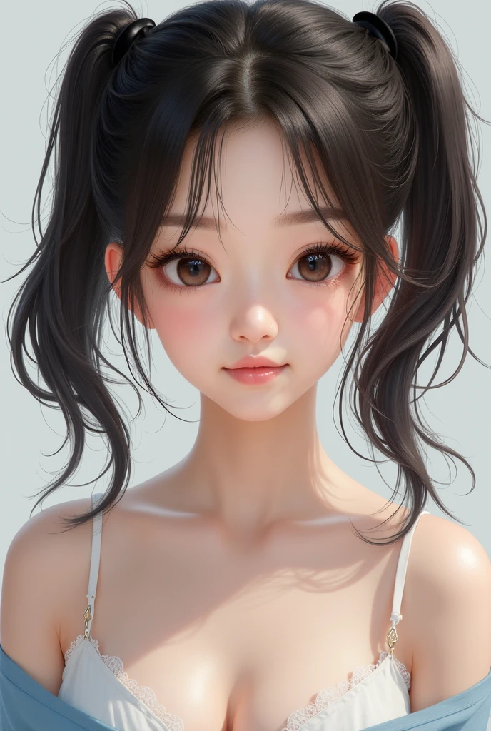(masterpiece), 1girl with black short messy hair, punk style, big honey eyes, ultra detailed face and eyes, embarrassed face, freckles, 8k, ultra hd --auto --s2
