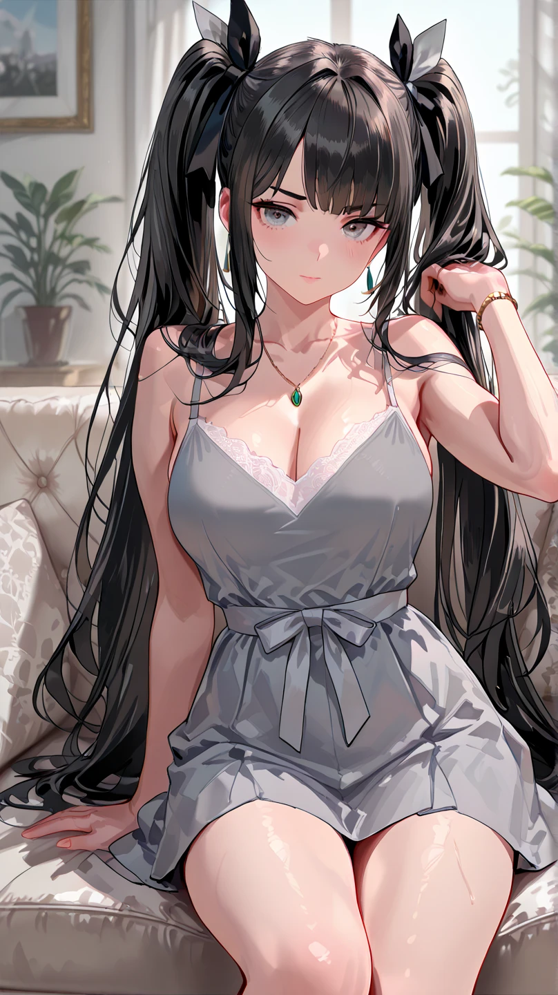 (((masterpiece))), (((best quality))), ((ultra-detailed)), (highly detailed CG illustration), Boa Hancock, (nsfw:1.4), (masterpiece:1.5), Detailed Photo, Sexy, (Best Quality: 1.4), (1girl), Beautiful Face, (Black Hair, long Hair: 1.3), Beautiful Hairstyle, beautiful detail eyes, (realistic skin), beautiful skin, absurd, attractive, ultra high resolution, high definition, (sexually aroused:1.5), Pinkish white skin, cool white light, sexy pose, Beautiful , white background, pink soft white light, Wear a white tank top, Full body,