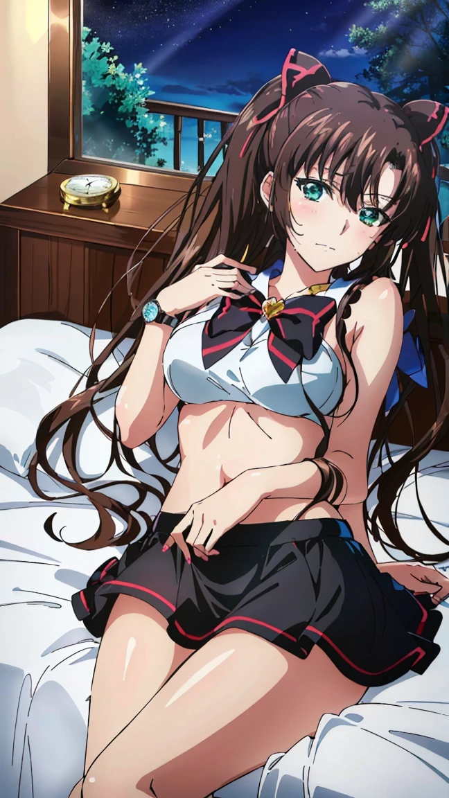 NSFW、(((iM@S、Alice Tachibana)))、、child、Long Hair、((Smallsts、Small breasts、体型、8-year-old))、Blue ribbon、((Cloour e and sleep、Looks like he's in pain、Grit your teeth、Wearing a treatment machine、Bandage the body、Draw the whole body))、((Full nudity、Fainted))、Seriously injured、((A large number of electrodes and cables are connected to the body、Wearing an ECG))
