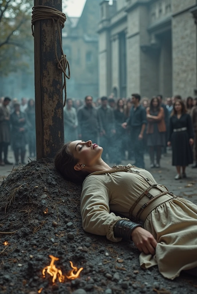 Young woman die in arms of her enemies army beautiful young soldier