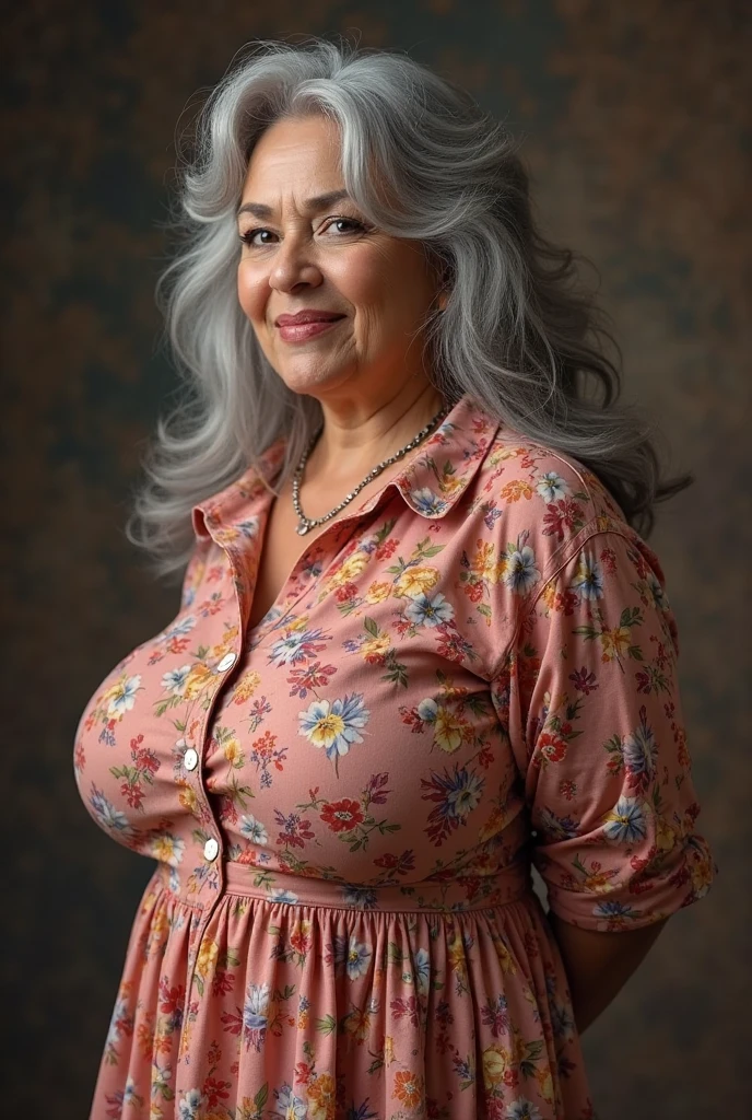Mature old woman aged 55 who looks like Tsuyu gyaru style
