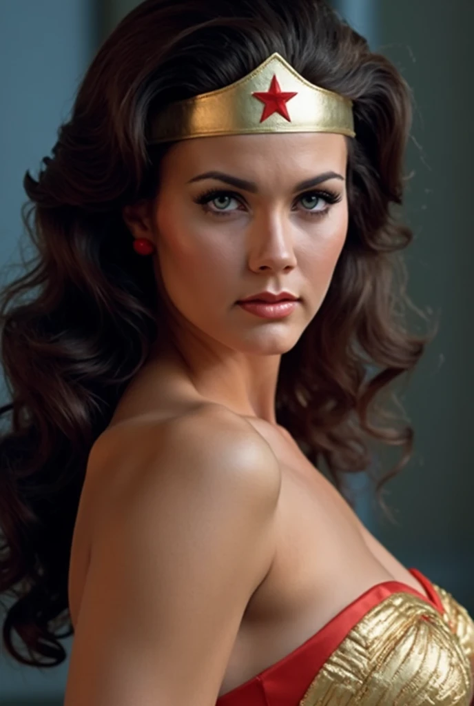 Estilo Tarantino, Angelina Jolie como Mulher maravilha, wonder woman, dc comics, 8k, highes definition, rosto detalhado, rosto detalhado, olhos detalhados, traje detalhado, no estilo Marvel e DC, hiper-realista, + Film shooting + dynamic compositing, incrivelmente detalhado, clear, detalhes + detalhes soberbos + noite com luz + perfeccionismo + realismo premiado ((grumpy lighting))