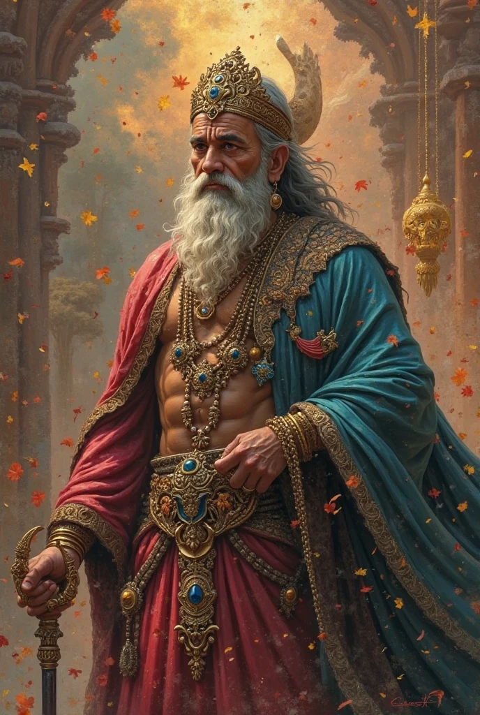 ((best quality)), ((masterpiece)), ((realistic)), (detailed), a European Sinewy Yeti Conjurer wearing TealBlue Feathered stole, imbued with the essence of mythical creatures and Flowy bohemian skirt, adorned with tassels and playful patterns and Ornate headscarf, featuring embroidered celestial motifs, (solo:1.2), Elemental Glow,((masterpiece)), absurdres, HDR, <lora:add_detail:1>, <lora:LowRA:0.5>