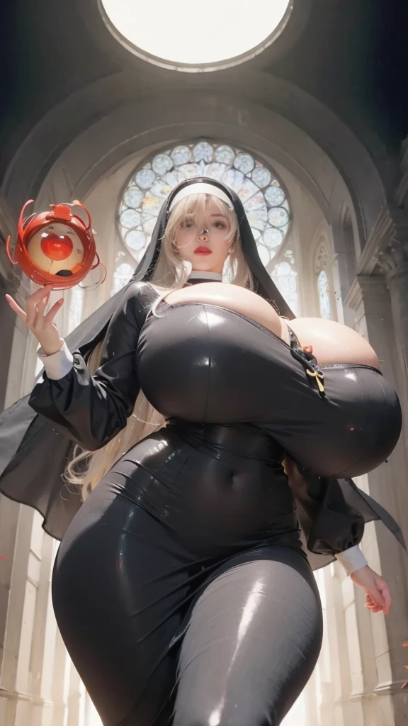 3 brunette Girls Beautiful, Baby symmetric Face, 17 Years Old,,enormous Breasts ,((very nsfw Goth-Punk outfit, ,)) long blonde curly and wavy golden Hair tied in a elegant hairstyle. adorable ((yellow honey colored eyes)) , very thick hourglass figure body, closeup view ,,both looking at viewer, (covered in milk) , ((breasts covered in cum))
