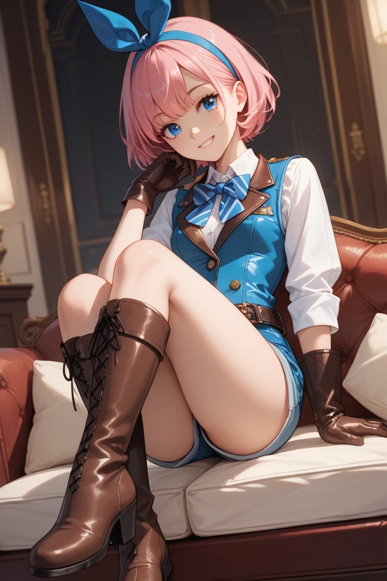 younger sister、high school girl、Blazer uniform、ponytail、Fancy Room、Best image quality、High resolution、masterpiece、super high quality、Spread your legs wide、striped panties、Orgasm Face 、Acme Face、アヘ顔でshout、Showing panties、Panties close up、In underwear、Very large breasts、Low Angle、Undressing、Blushing、4K quality、Close up of private parts、lingerie、Spread your legs、Big Ass、Zoom in on the lower body、She spreads her legs wide、Spread your legs、Black Pantyhose、Panty Hose、Very naughty pose、Bitch、Show me your lower body、Please sit down、My crotch is wet with love juice、Sexy Face、Orgasm Facial、Sticking out tongue、Pay attention to the panties、take off your clothes、Shooting from below the crotch、shout、Surprised expression、Seduce the buttocks、Voluptuous thighs、Whipped ass、Very large 、Please open your mouth wide