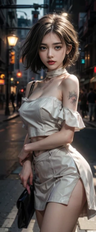 Daisy Ridley、マーベルコミックの映画Poster、so beautiful、Movies about Spider-Man、sexy、whole body、Wearing a skirt、Premiere Date、Poster、belly buttonを突き出す、new york、She&#39;s wearing a ripped Spiderman suit、The suit is torn、Wearing a skirt、Red and black color scheme、dynamic、masterpiece、Highest quality、Super detailed、Very detailed、Delicate and beautiful shine、Ultra-high resolution、Cinematic、break、breakドロップ、(Torn clothes:1.5)、(Wet clothes:1.4)、Bare shoulders、Real Rain、Wet Hair、belly button、Exposed Skin、sexyな肩を披露