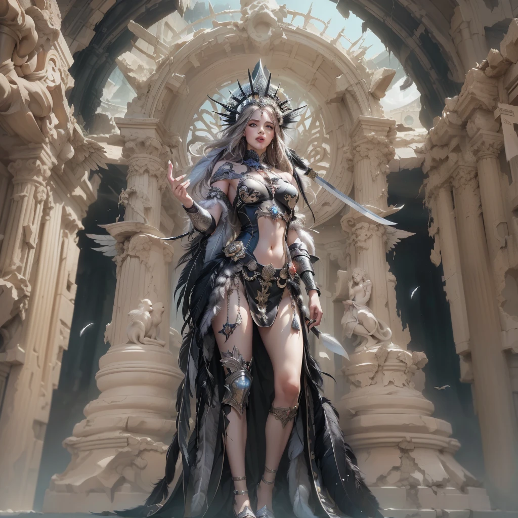 Best quality, masterpiece, ultra high res, (photorealistic:1.4), 1girl, offshoulder, deep shadow, shiny skin,, masterpiece, (photorealistic:1.4), best quality, backlighting,pale skin, detailed shiny skin, looking at viewer, close mouth, very long hair, depth of field, "Timeless beauty" + "Intriguing eyes" + "Full lips" + "Incredible bust" + "elegant style" + "mysterious aura" + "subtle jemelry" + very long nails, witch, green clothes, aura, making magic