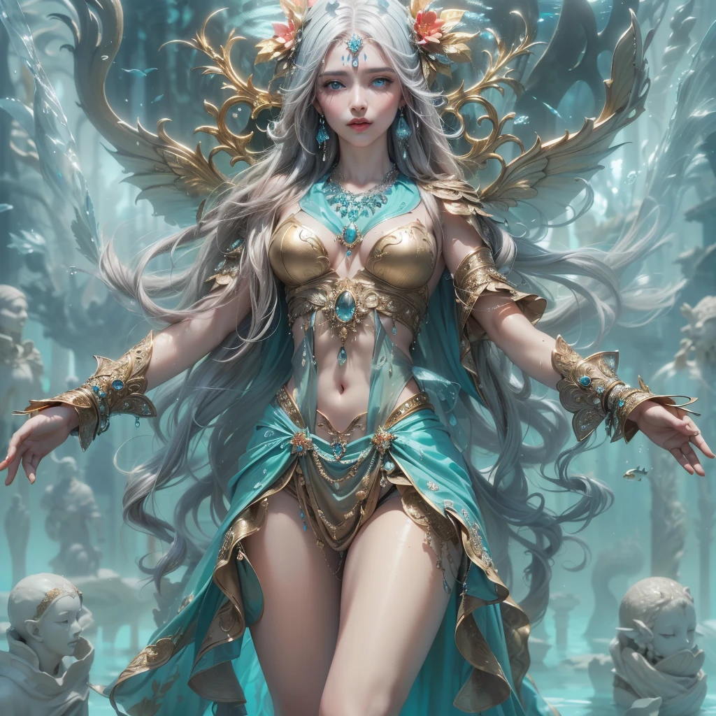A masterpiece, top quality, best quality, official art, beautiful and aesthetic:1.2, 1girl:1.3, extremely detailed, fractal art:1.3, colorful, highest detailed