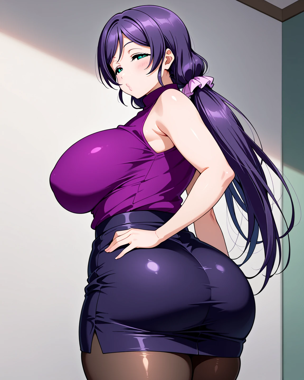 (masterpiece), best quality, purple, expressive eyes, , purple perfect face, gym, workout, hot, sweating, sweaty, tan, big , tan skin, flustered, purple, purple clothes, blush, purple clothes, see thru, yoga pants, black hair, backview , curvy woman , black hair, purple eyes ,, purple pants ponytail, purple, purple clothes, purple pants, curvy woman, multiple men, curvy, massive breasts, massive ass, curvy milf, sweating, blush, blushing, cute, taking selfie, selfie, selfie infront of the mirror, black hair, ponytail, slefie, taking selfie with phone, iphone, taking pictures with iPhone, selfie, taking selfie , blushing, embarrassed