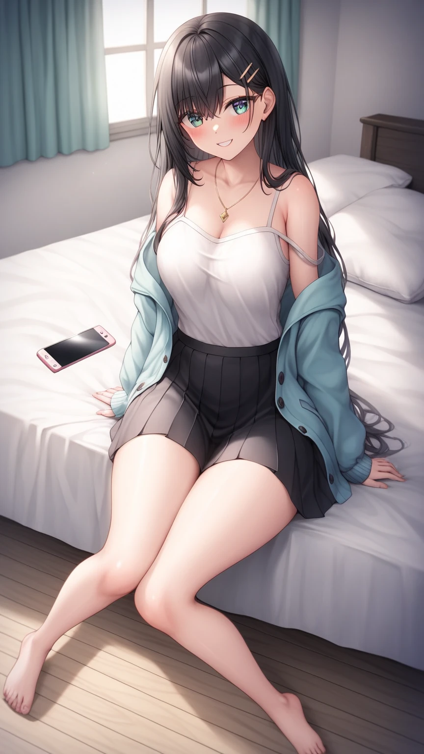 popped collar ,High collar,White shirt,sexy Lady,Lying down,Naked shirt,