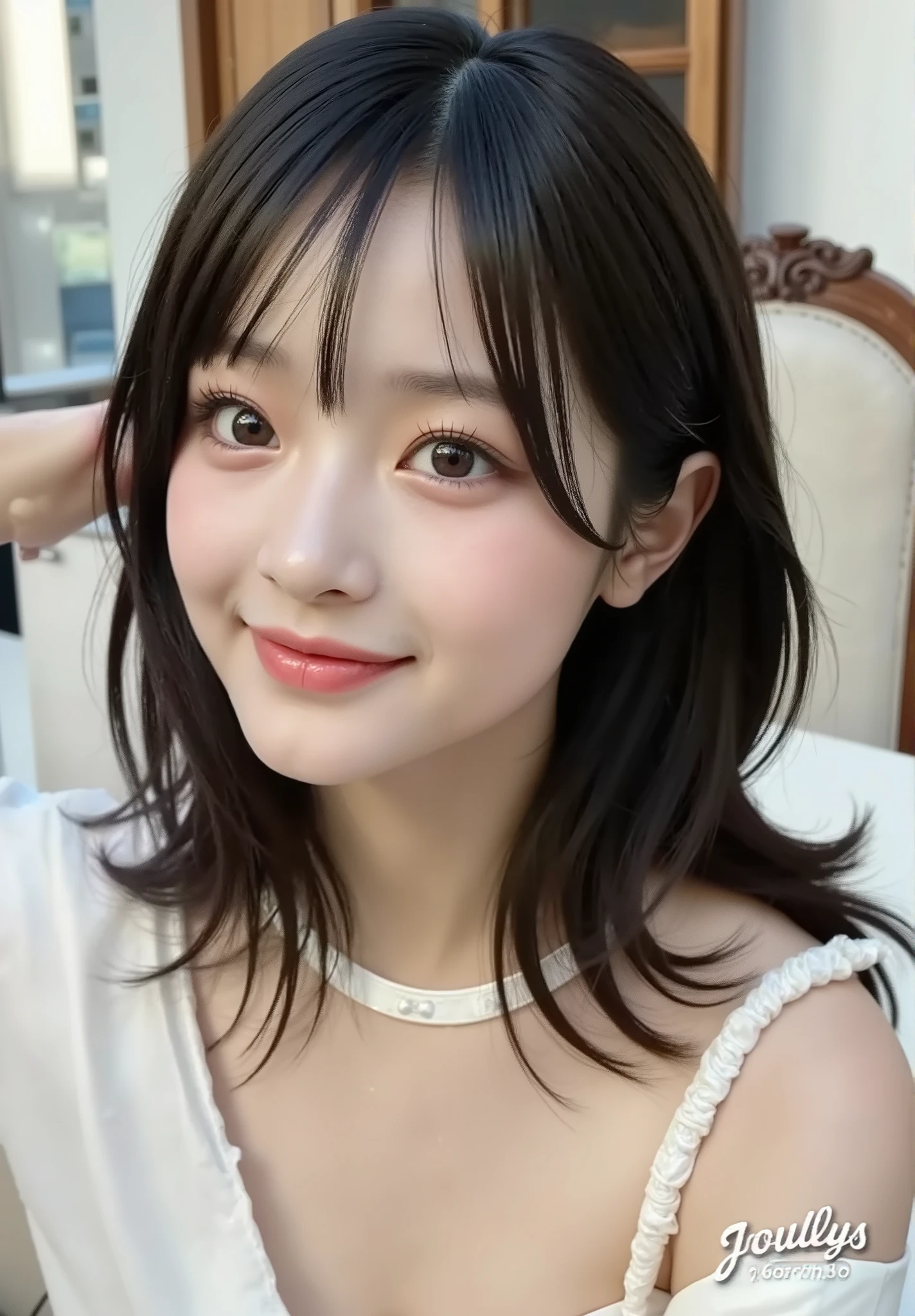 Highest quality、masterpiece、High resolution、Wuxi 1girl、bra、Panties、Super beautiful face、Super beautiful eyes、Super beautiful hair