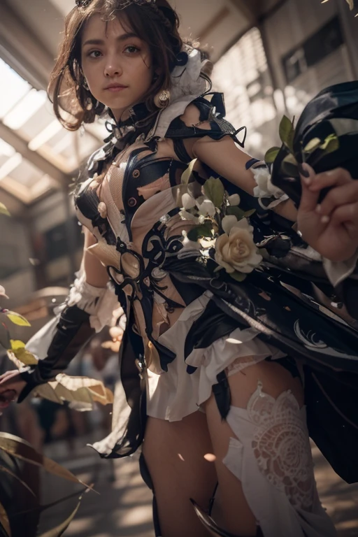(best quality:1.5), (masterpiece:1.5), very detailed, high resolution, 8k, cute Japanese woman, cute 24 year old beauty, slim body, (slightly saggy busty breasts), thin lips, detailed face, Beautiful and elegant face, cute face, natural bangs, arched eyebrows, well-groomed eyebrows, (big eyes with a good balance between the left and right sides), cute eyes, beautiful eyes, beautiful thin nose, (beautiful skin), medium Hair, Brunette hair, black hair, (natural bangs), (Round and cute face:1.2), slim figure, (looking at the camera with a Gentle smile), beautiful legs, smooth skin skin, slim and beautiful thighs, cute and sexy slim 24 year old woman, fair skin , Beautiful breasts, (Slender and slim body:1.5), (Slim waist:1.8), (slim hips:1.8), ((slim Butt:1.8)), I-type Valley, cleavage, (Natural Light:0.8), (lighting forward:0.8), (lighting front:0.8), (Flat lighting:0.8), Relaxed smile, Detailed fingers, beautiful hands, (Round face:1.4), ((wearing a micro bikini with lace:1.5)), fantasy background,