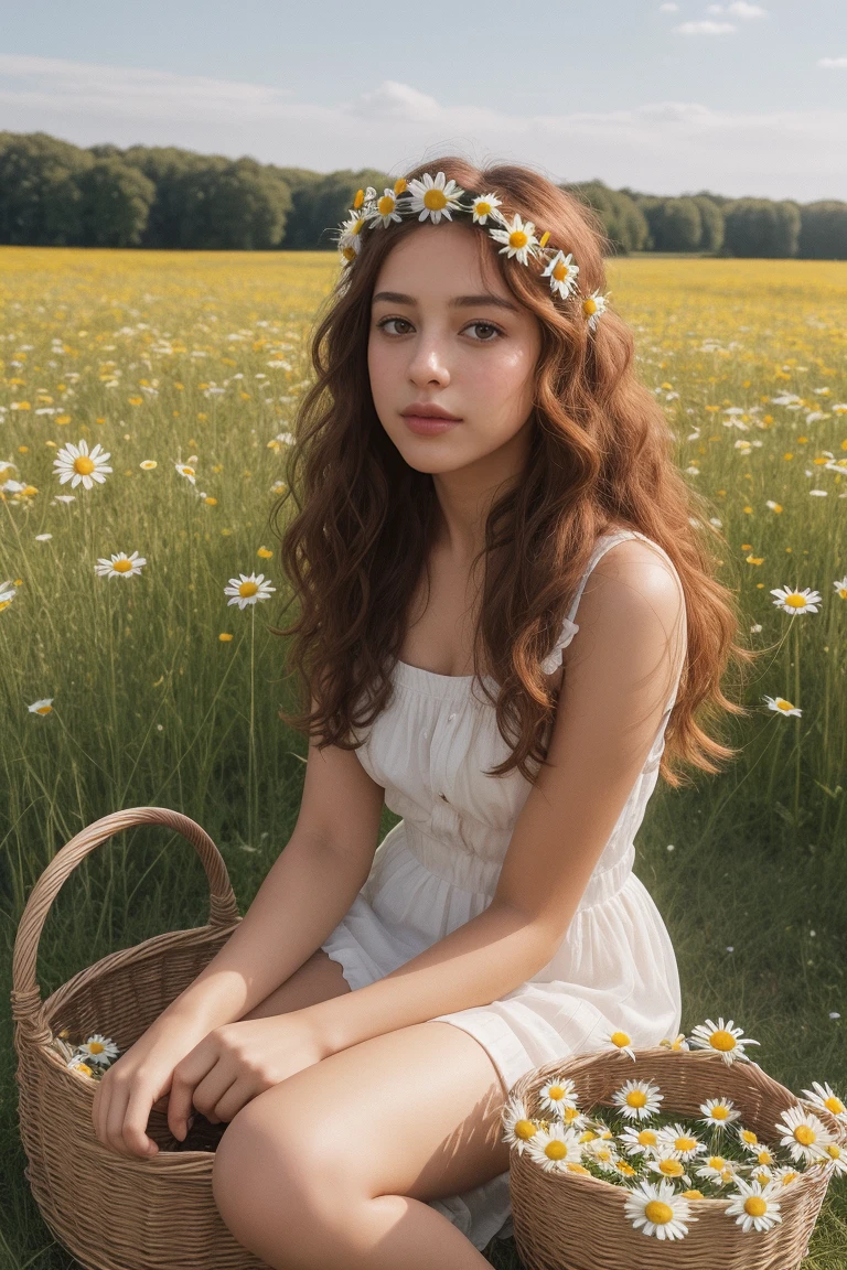 Beautiful hippie girl, boho chic, peach roses, pampas grass, abstract, floral, beautiful, bohemian, realistic, tiurquoise, white, black, golden threads, drops, swirls, sparks, octane, brightly, a closeup of a