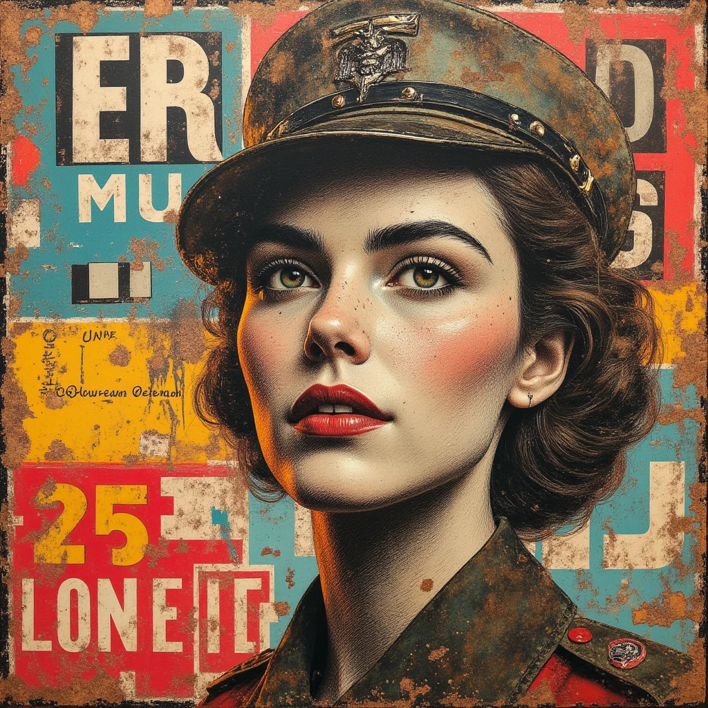 masterpiece, best quality, pin-up girl, ww2