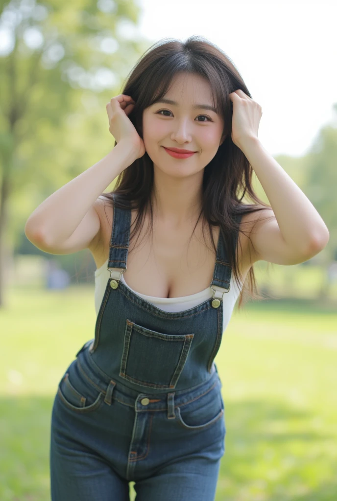 Jeans apron