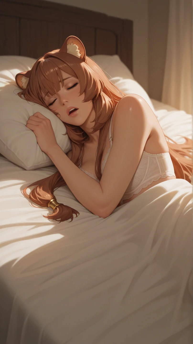 Holo sleeping with Lawrence spice and wolf