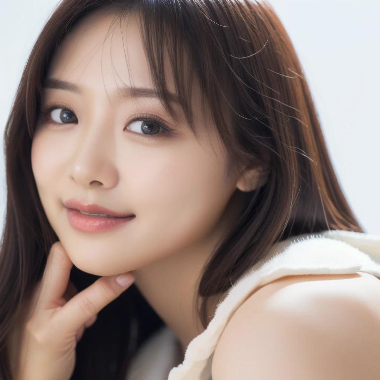 Masterpiece,(two girls),(8k, RAW photo, best quality, masterpiece:1.2), (realistic, photo-realistic:1.4), (extremely detailed 8k wallpaper), sharp focus, depth of field, blur background, bokeh,Do not split,Lying in bed,(Japanese Woman),20-year-old woman,ponytail,(Beautiful breasts:1.5),(Wearing Lingerie: 1.5),(Looking at viewer),((super fine face)),The whole body was photographed,full body,(Clamp your chest with your arms),Eyes closed