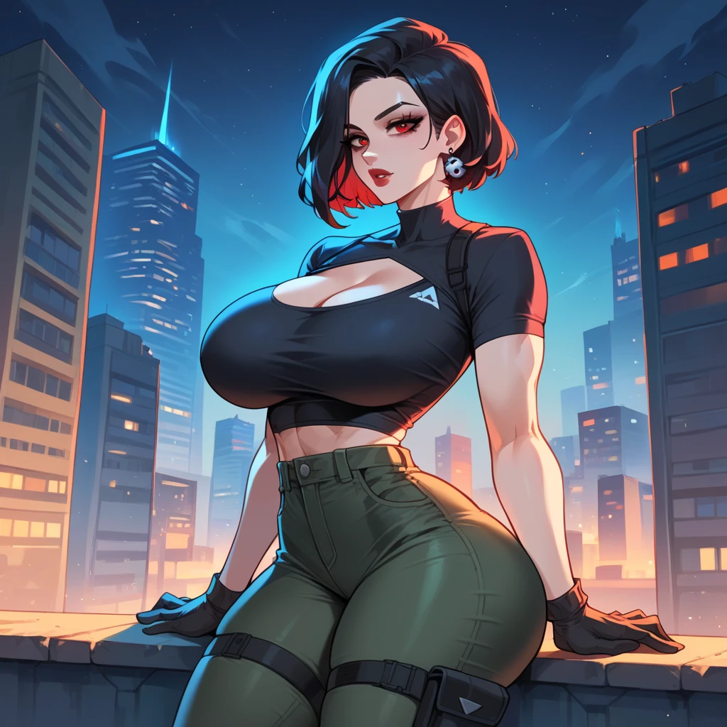 20 year old woman, (More realistic skin texture:1.2), natural skin textur, tanned skin, ponytail hairstyle
(frightened:1.2), kat sweets poses, leaning, sexy photo, Cloth & Dress, (Tattoo), nvinkpunk Detailed cyberpunk city, sunset
lightroom
