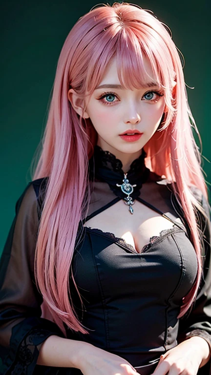 Lora realistis pink hair