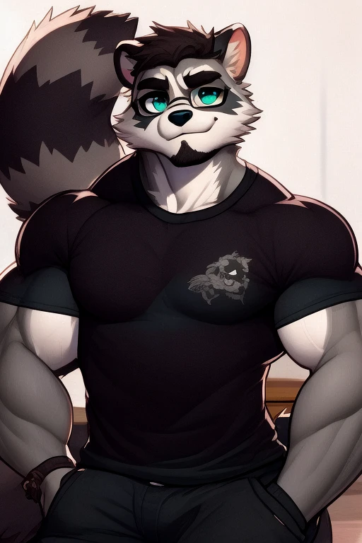 1 boy, solo, there is a man in a underwear taking a selfie, anthropology, wolf, hairy, blue and white fur, shritless, flex arm muscles, korean muscle boy 2 1 years old, shirtless :: high detail, open v chest clothes, taken in 2 0 2 0, the super hot and sexy, the extremely hot and sexy, robust stocky body, 30 year old man :: athletic, taken in 2022, full scene shot ,selfie, locker room, jock