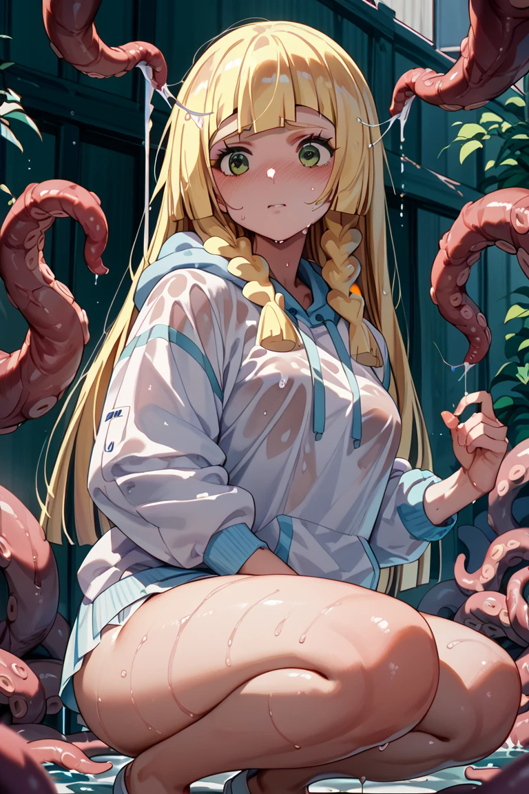 /draw (((Alice))) from alice_in_wonderland, ((loli)), arms_crossed, flat_chest, highest realism, photographic_detail, perfect_clarity, perfect_detail, nai4, warm_lighting, detailed_ambiance, ((perfect_flat_chest)), perfect_vagina, sitting, legs_open, ((loose_tunic_exposing)), masturbating_with_tentacle_dildo, vore