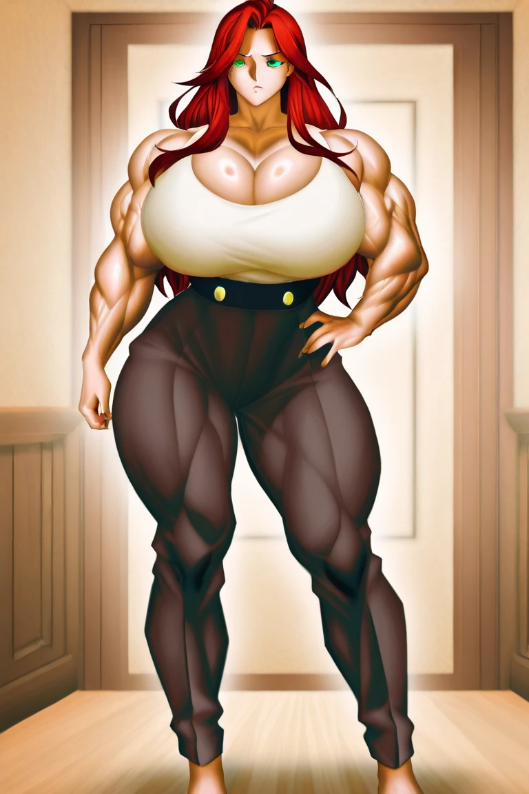 Photo of Anna of Arendelle wearing thight opaque pantyhose muscle