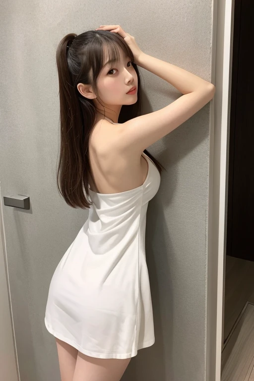 (Photographed from behind, shower room, private room, full body), ((25 years old, Japanese woman, light brown hair, very white skin, smile, simple face)), (((white minidress, erect, buttocks, Thighs, soaked))),(Photographed from behind, shower room, private room, full body), ((25 years old, Japanese woman, light brown hair, very white skin, smile, simple face)), (((white minidress, erect, buttocks, Thighs, soaked))),(Photographed from behind, shower room, private room, full body), ((25 years old, Japanese woman, light brown hair, very white skin, smile, simple face)), (((white minidress, erect, buttocks, Thighs, soaked))),(Photographed from behind, shower room, private room, full body), ((25 years old, Japanese woman, light brown hair, very white skin, smile, simple face)), (((white minidress, erect, buttocks, Thighs, soaked))),