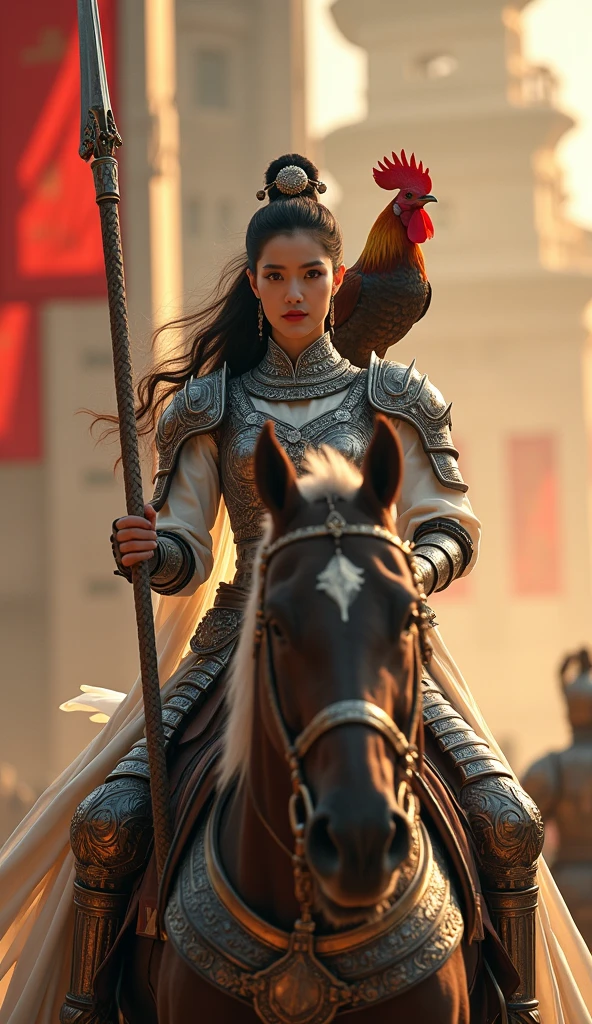 all 12 Chinese zodiac animals animated as if they were ancient warriors