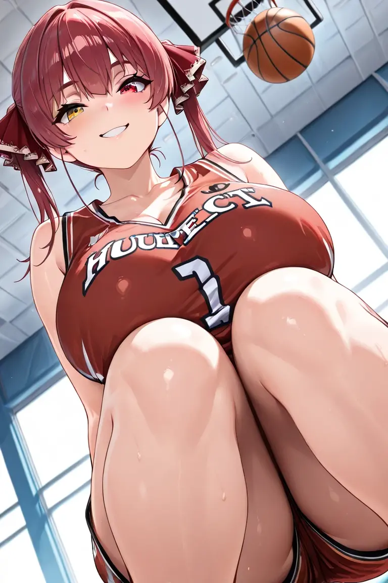 (((masterpiece))), (((best quality))), (((ultra detailed))), (((high-resolution))), ((super fine illustration)), ((Ultimate cutie)), detailed beautiful face, shiny hair, (gyaru), (medium breasts), (((solo))), ((drunken eyes)), ((seductive smile)), ((embarrassed expression)), (((blush))), half open mouth, ((female volleyball player)), BREAK, (((sit astride the Beautiful spherical shape 6-inch volleyball))), (((straddling on the Beautiful spherical shape 6-inch volleyball))), (((crotch on the Beautiful spherical shape 6-inch volleyball))), (((Rub the Beautiful spherical shape 6-inch ball against crotch)))), BREAK, (((buruma))), (Volleyball Uniform), (sleeveless volleyball uniform), ((love juice stain)), cameltoe, (bare Hands), ((sweat)), ((covered in sweat)), (breath), in Volleyball Court, in gymnasium, lighting, looking at viewer, full body, (spoken heart)