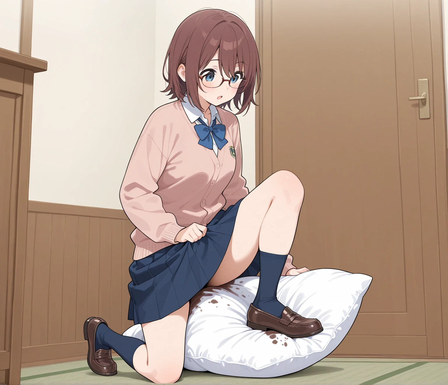 (8K, ultra-detailed, best quality, anatomically perfect body:1.5), detailed pussy, (small breast:1.2), shiny skin, (1 girl), (urge to pee:1.2), (peeing:1.8), (very desperate to pee:1.3), (takes to toilet), (duck squatting), panties around leg, (Each one has a different blouse), (Each one has a different maxi muumuu dress:1.4), petticoat, (Each one has a different short boots:1.1), (Each one has a different hairstyle), (knees together and feet apart:1.4), (leaning forward:1.3), (orgasm:1.5), (blush:1.5), (refreshed:1.8), (smile:0.8), flowing sweat, (erotic waist twist:1.3), (breathless:1.4), Erotic feelings, (close eyes, closed mouth:0.8), (orgasm), looking away, from side, low_angle_human, (upskirt:1.6), toiletrec, nsfw, 