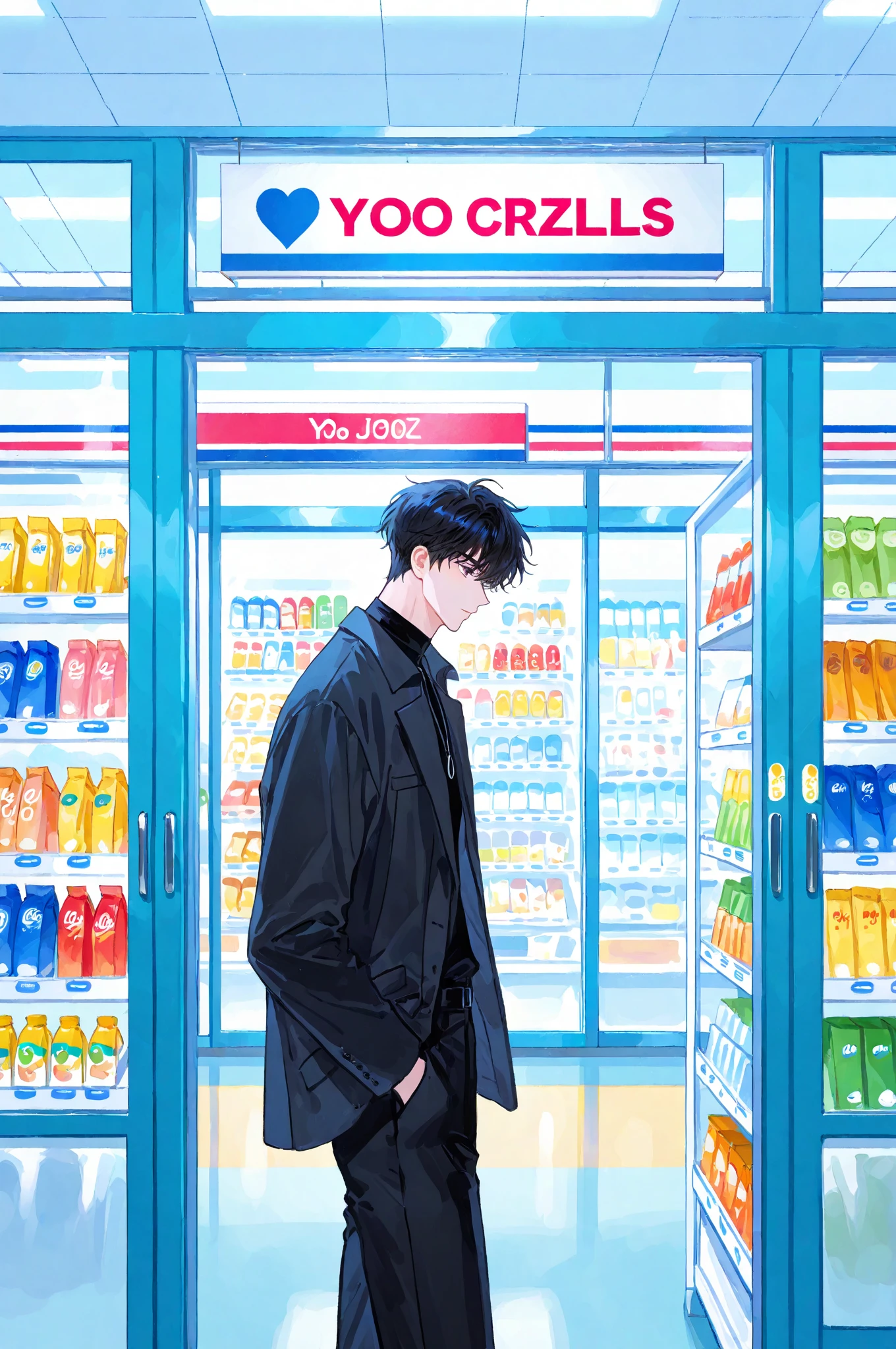 A person who is desperate to buy something