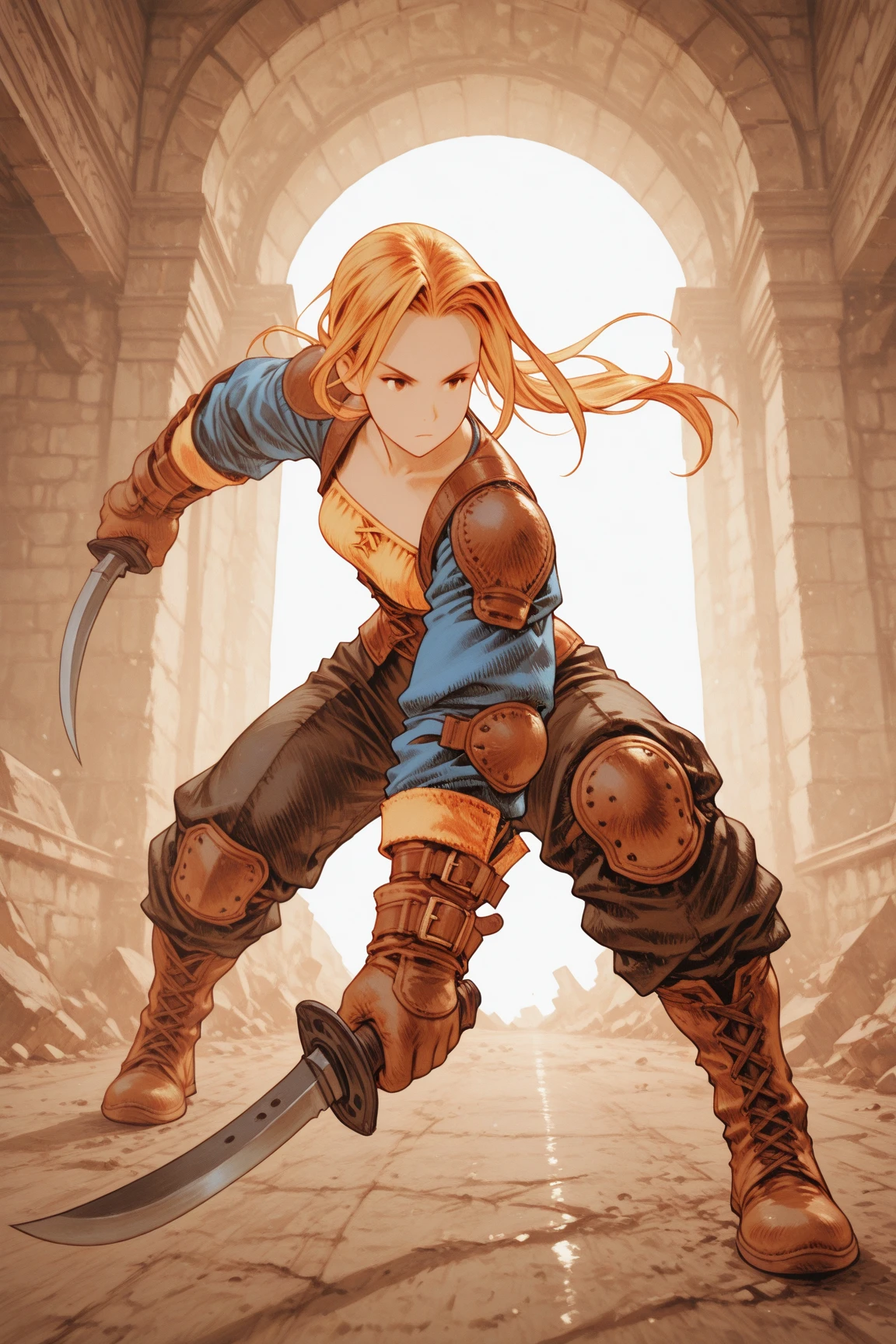 (Masterpiece : 1,8), 64k quality, final fantasy artwork concept, detailed manga eyes, detailed hair, detailed clothes, detailed body, cleaner designs, detailed face pronounced, shiny objects like jewels, see creases on clothes, more coherent clothing, more rounded eyes transparent liquid globular, more colors, more coherent clothing , correct the features of the clothes, better eyes contour, better shoulders, really colorful, coarser line, black line, finishing . (coarser line) (black line) (homogeneous rendering: 1.3)