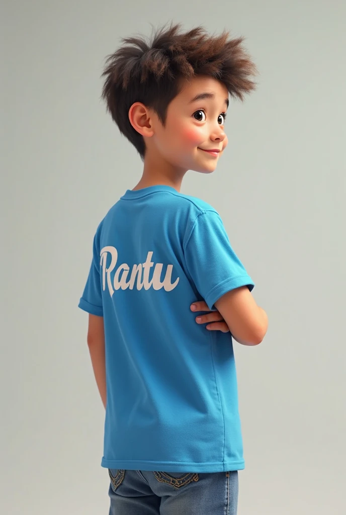 Poster for my kids clothes shop with t shirt logo and with my Shop name Saifi collection