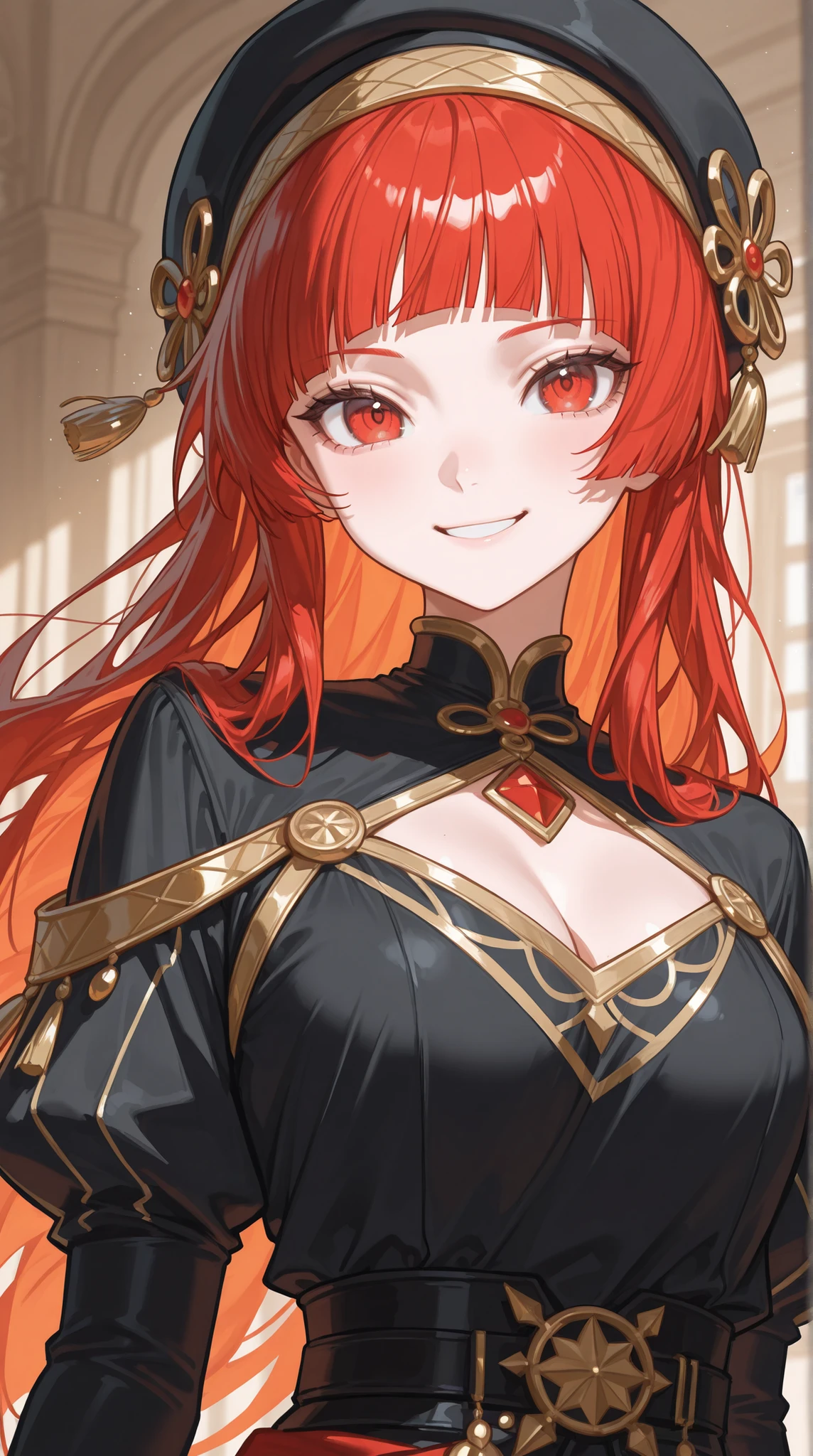 womanhood, Smile Yan, Cut the bangs diagonally, 