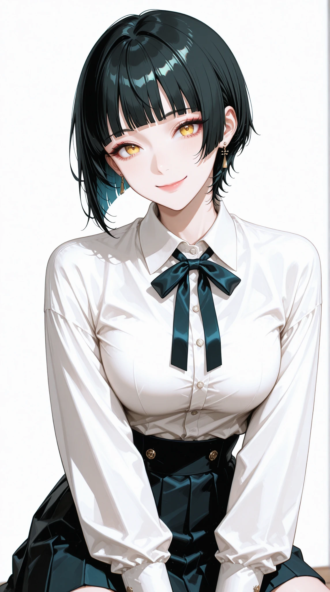 womanhood, Smile Yan, Bangs cut , 