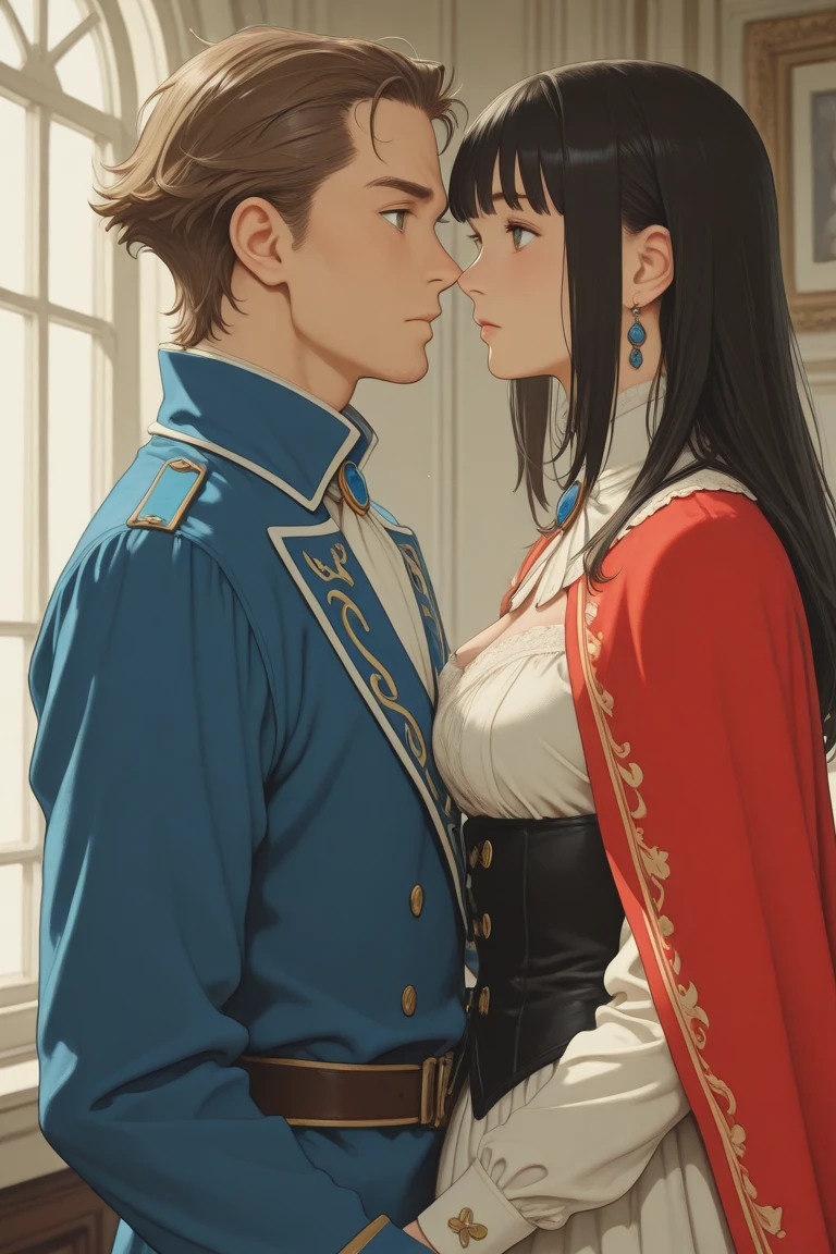 (((Costume inspired by the Italian flag:1.3))),(((Woman in men's clothing:1.3))),(Italian tricolour),(masterpiece,Highest quality,Ultra-high resolution output images,Write boundary depth,Intricate details,Adding dimension to your subject with the contrast of light and shadow,Anatomically correct facial structure),(Picture Mode Ultra HD,)
