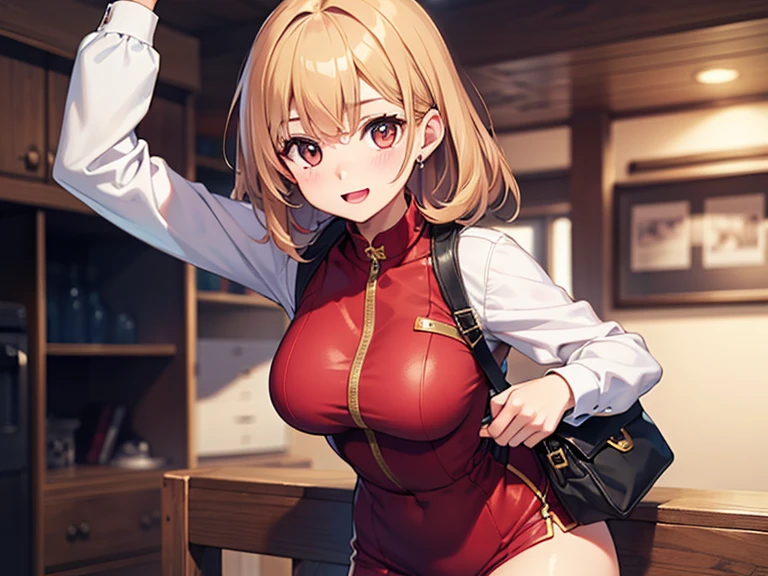 asukalangley, Asuka Langley Soryu, (Souryu Asuka Langley:1.5), blue eyes, hair between eye, headgear, Interface headset, Orange hair, two side up, shrine maiden clothes, Long sleeves, plugsuit, Red bodysuit, shrines, BREAK looking at viewer, (Cowboy Shot:1.5), BREAK (masutepiece:1.2), Best Quality, High resolution, Unity 8k Wallpaper, (Illustration:0.8), (Beautiful detailed eyes:1.6), extra detailed face, Perfect Lighting, extremely details CG, (Perfect hands, Perfect Anatomy),(masutepiece, Best Quality, High quality:1.4), Professional artwork, Intricate details, field of views, Sharp Focus, detailed photo, masutepiece, Cinematic lighting, Urban parks, (Vibrant lighting, Vibrant colors, by Nagasawa Rosetsu:1.05), solo, (Curve:1.1), looking down to viewer, Smile on his face, ((From below:1.5)) Looks Back, ((Leaning forward)), seen from back, , (Full body shot:1.1), (Red hair:1.05), Long hair, lip stick, makeup, Ultra Detail Hair, ultra detail face, (Purple eyes:1.05), Perfect eyes, Perfect face, earrings, (Confused, blush:1.2), Big breasts, shirt off, Jacket, (thighs thighs thighs thighs, garter belt:1.1), zettai ryouiki, skirt by the, (Large breasts:1.1), cleavage, BIG ASS, thighs thighs thighs thighs, Show panties, ((From the hem of the rolled up skirt to the crotch))