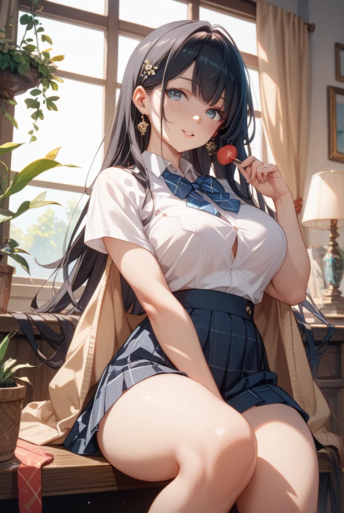 (masterpiece, best quality:1.2), in the garbage pile , In a pile of putrid garbage , in sewage , school girls outfit, tight shirt ,  wet clothes, soaked, wet hair, wet skin, translucent, glistening with oil ,  dishevelled , skirt dark red , plaid skirt , pleated skirt , Tight shirt , white Shirt , school girl , red knot , red bow , school ,  big breasts , big tits , vomiting Food scraps from mouth flowing down stained her shirt , vomiting Food scraps from mouth flowing down her shirt , Puked up flowing , vomiting Food scraps from mouth pour down stained her shirt